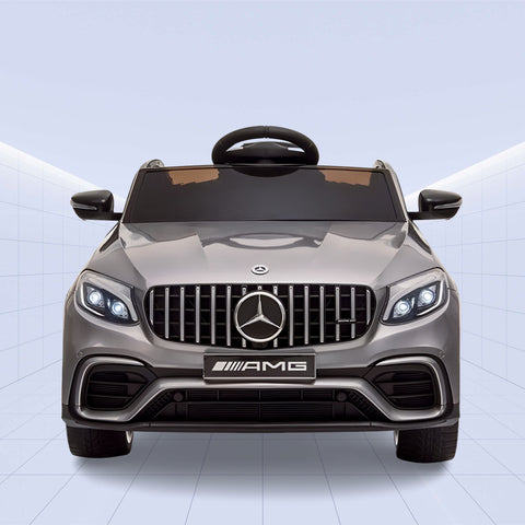 Licensed Mercedes AMG GLC 63 S Coupe Electric Ride-on 2 Seater Car (GREY)