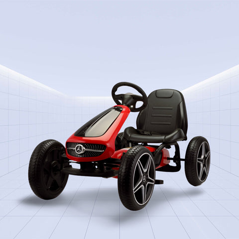 Kids Ride On Mercedes Benz Pedal Go Kart (RED)
