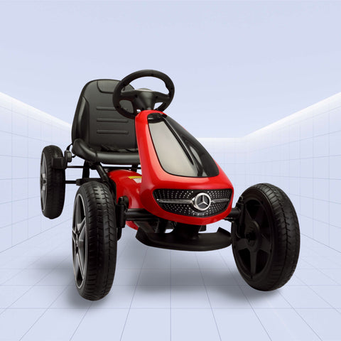 Kids Ride On Mercedes Benz Pedal Go Kart (RED)