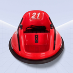 Deluxe 360° Spinning Kids Bumper Car with Remote Control | Fun, Safe, and Engaging Ride-On Toy (Red)