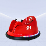 Deluxe 360° Spinning Kids Bumper Car with Remote Control | Fun, Safe, and Engaging Ride-On Toy (Red)