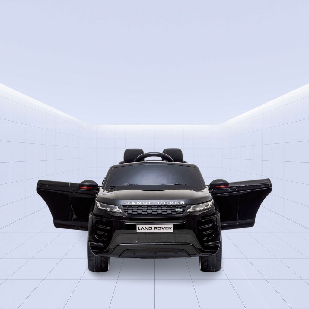 Licensed Range Rover Evoque Kids Electric Ride-On Car - (Black)