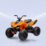 McLaren-Inspired Kids' Electric Ride-On Quad Bike – The Perfect Blend of Style and Fun (Orange)