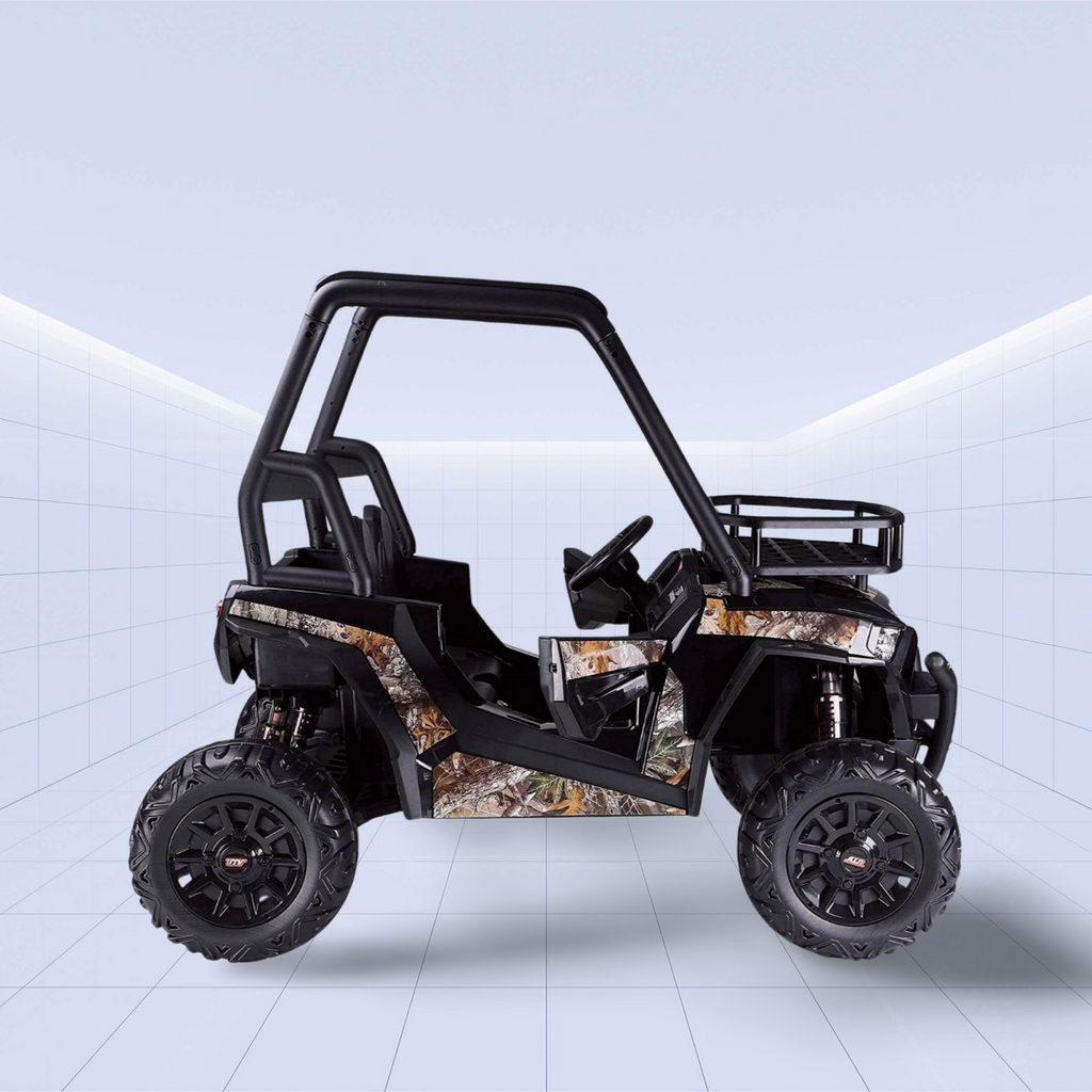 Super Muster 24V Off-Road Ride-On Car - Unleash the Ultimate Adventure (Black)