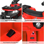 Kids' Electric Ride-On Quad Bike - 12V Battery Powered ATV for Young Adventurers (Red)