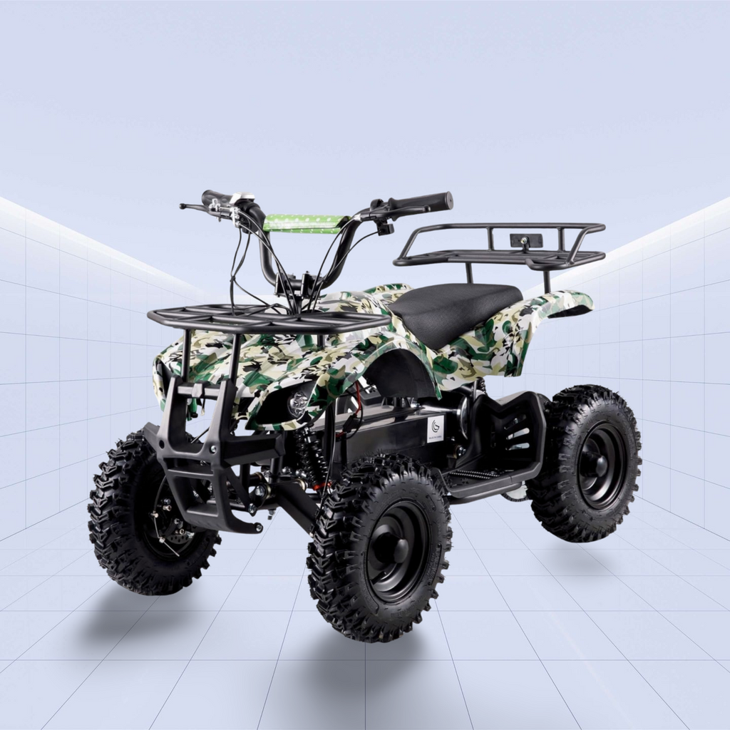 High-Performance Kids' Electric Ride-On Quad Bike – The Ultimate Adventure Companion (Green)