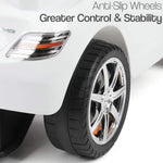 Licensed Mercedes-Benz Kids Ride-On Push Car – Foot-to-Floor Walker &amp; Ride-On Toy for Toddlers (White)