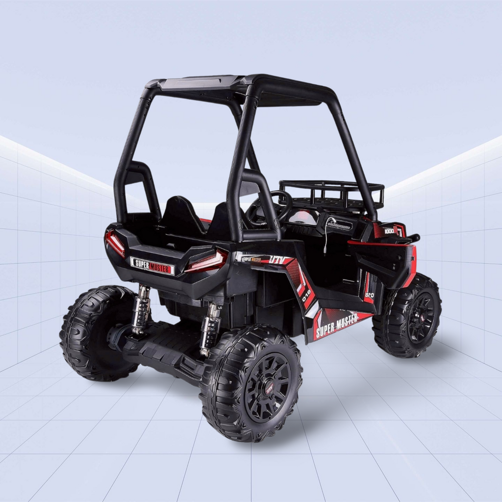 Super Muster 24V Off-Road Ride-On Car - Unleash the Ultimate Adventure (Red)