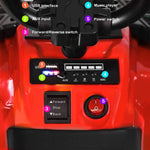 Kids' Electric Ride-On Quad Bike - 12V Battery Powered ATV for Young Adventurers (Red)