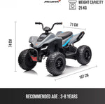 McLaren-Inspired Kids' Electric Ride-On Quad Bike – The Perfect Blend of Style and Fun (Blue)
