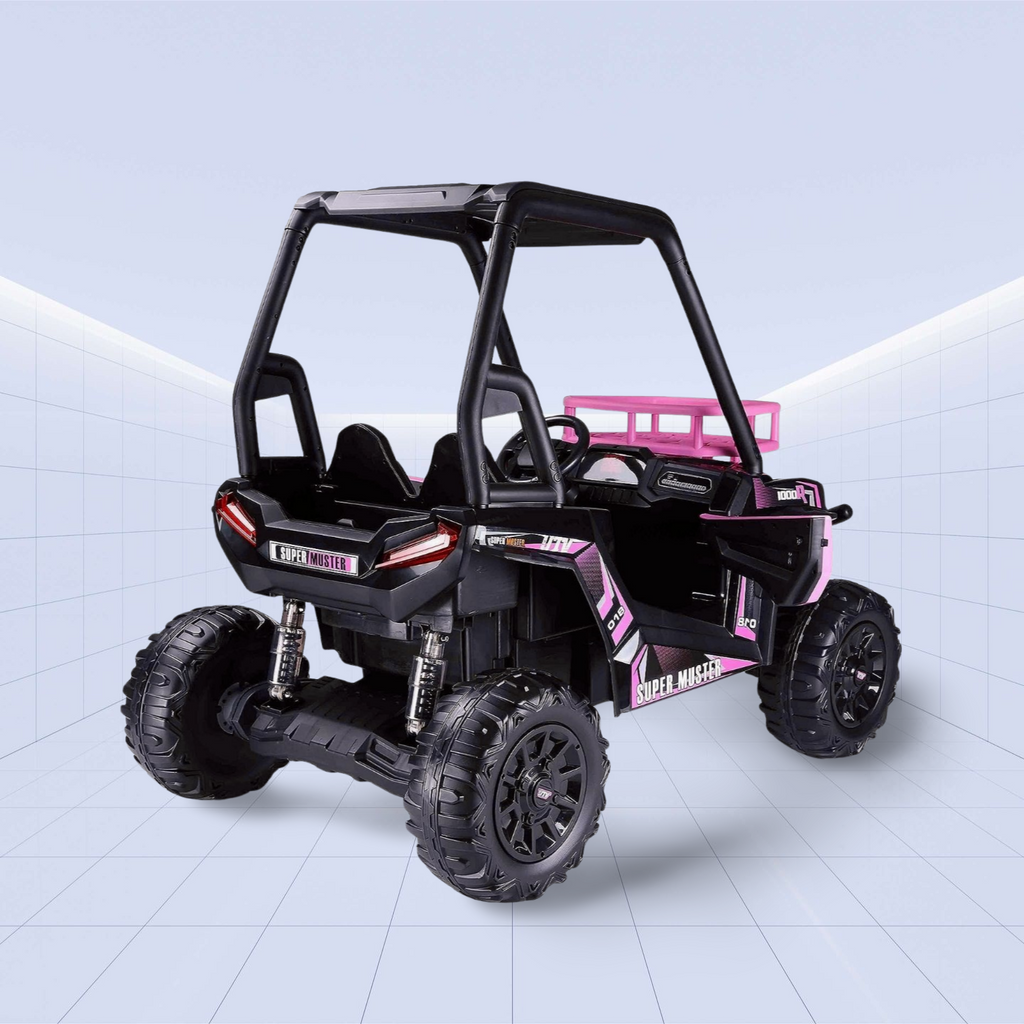 Super Muster 24V Off-Road Ride-On Car - Unleash the Ultimate Adventure (Pink)