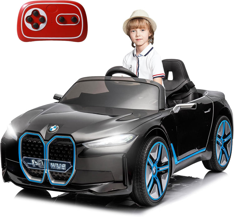 Licensed BMW i4 12V Childrens Ride-on Car (Black)