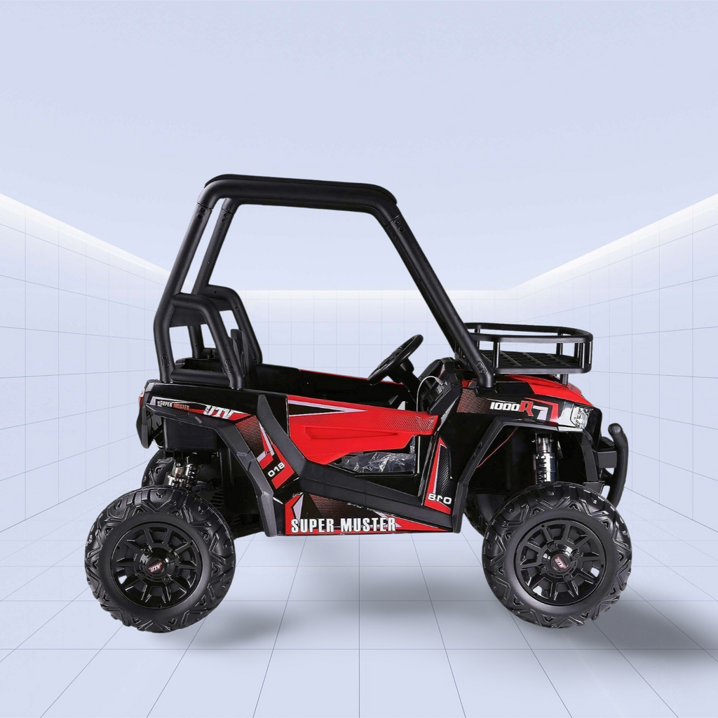 Super Muster 24V Off-Road Ride-On Car - Unleash the Ultimate Adventure (Red)