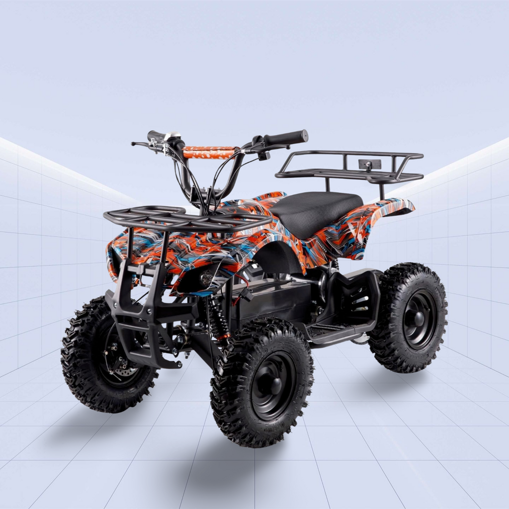 High-Performance Kids' Electric Ride-On Quad Bike – The Ultimate Adventure Companion (Orange)