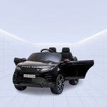Licensed Range Rover Evoque Kids Electric Ride-On Car - (Black)