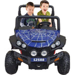 Ride On Spider Webster Design SUV 2 seater Kids Knocker Wagon