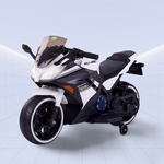 The Ultimate Electric Kids Motorcycle – Unleash Adventure with the High-Performance Ride-On Bike (White)