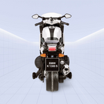 Licensed BMW K1300 S Kids Electric Ride-On Motorcycle with Realistic Features (White)