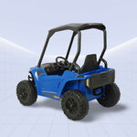 Newest YAMAHA Wolverine X2 Big Power For 2-6 Years Children 12 Volt 4 Wheels Utv Two-seater Children Ride On Car (BLUE)
