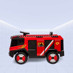 12V "Protect-X9 Ride-On Fire Truck: A Bold and Stylish Adventure" (RED)