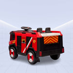 12V "Protect-X9 Ride-On Fire Truck: A Bold and Stylish Adventure" (RED)