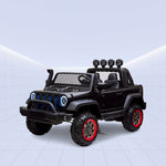12V "Mighty Mini Hauler: Electric Farm Truck",Ride on for Kids (BLACK)