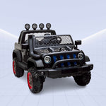 12V "Mighty Mini Hauler: Electric Farm Truck",Ride on for Kids (BLACK)