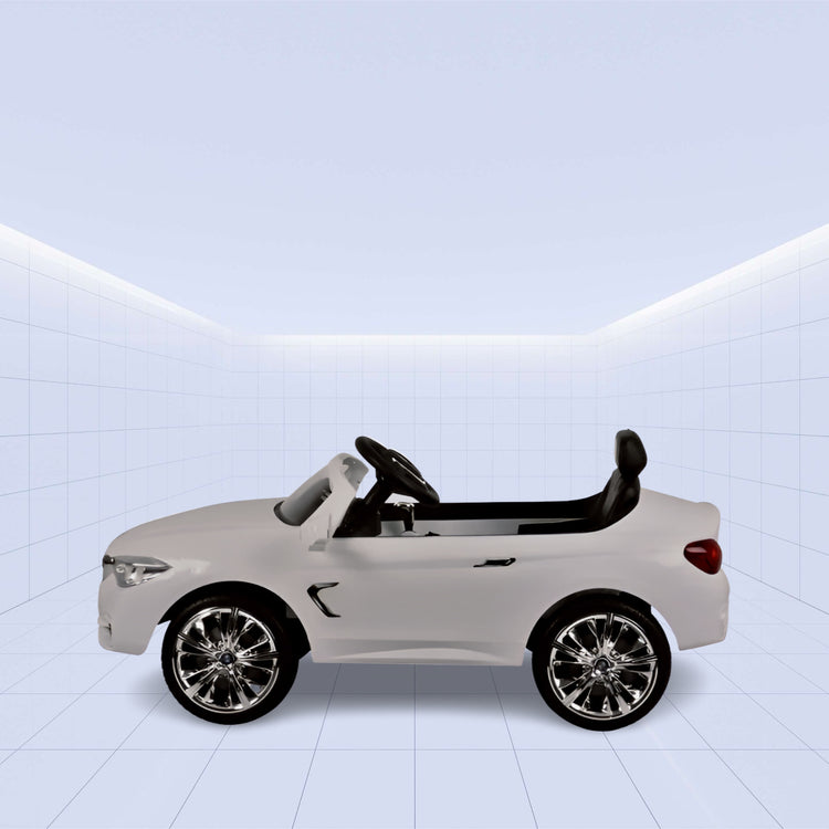 Sleek Kids Electric Ride-On Car – Luxury BMW Coupe Style with Remote Control (WHITE)