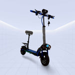 High-Performance 11-Inch Off-Road Electric Scooter with Dual Motor and Foldable Design 48V (BLUE)