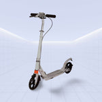 Lightweight Foldable Kids' Kick Scooter with Adjustable Handlebar (WHITE)