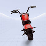 Realistic Electric Chopper Motorcycle for Kids with Comfortable Seating and Dual Motors 36V(RED)