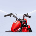 Realistic Electric Chopper Motorcycle for Kids with Comfortable Seating and Dual Motors 36V(RED)