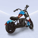 24V Retro-Styled 24V Kids Electric Chopper Bike with Powerful 180W Motor (BLUE)