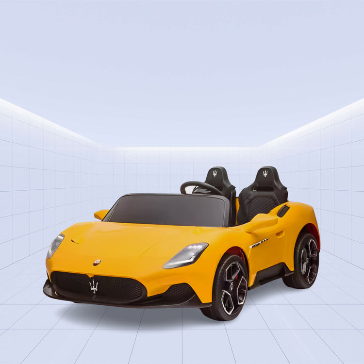 24V "Official Licensed Maserati  Electric Ride-On – Power, Style, and Fun Combined" (YELLOW)
