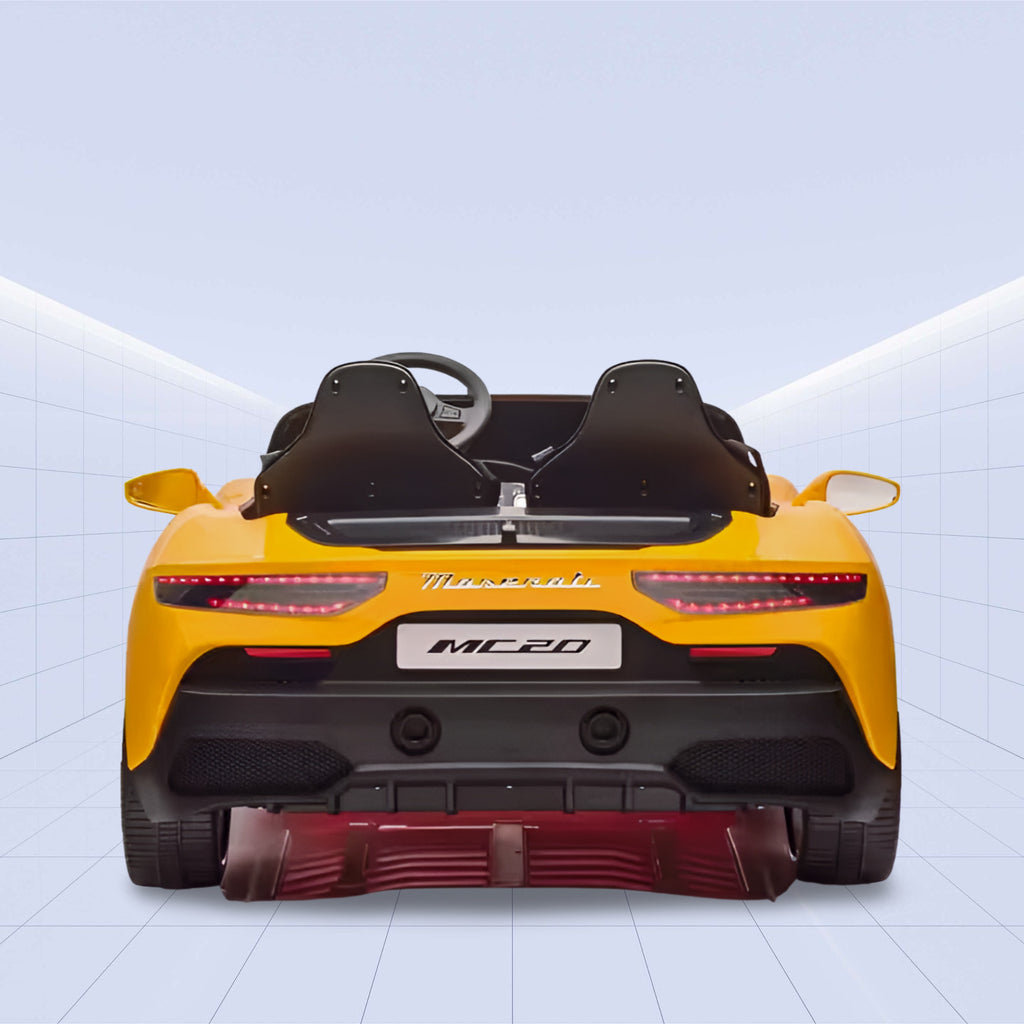 24V "Official Licensed Maserati  Electric Ride-On – Power, Style, and Fun Combined" (YELLOW)