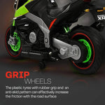 12V Next-Gen Kids Electric Motorcycle – Built for Fun and Durability (GREEN)