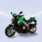 12V Next-Gen Kids Electric Motorcycle – Built for Fun and Durability (GREEN)