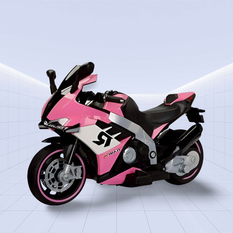 24V Innovative Ride-On Motorcycle for Kids – Perfect Outdoor Fun Gift (PINK)