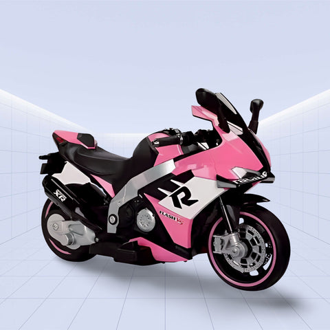 24V Innovative Ride-On Motorcycle for Kids – Perfect Outdoor Fun Gift (PINK)