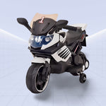 Future Rider 12V Kids Motorcycle – Experience the Road Like a Pro! (WHITE)