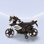Future Rider 12V Kids Motorcycle – Experience the Road Like a Pro! (WHITE)