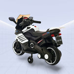 Future Rider 12V Kids Motorcycle – Experience the Road Like a Pro! (WHITE)