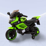 Future Rider 12V Kids Motorcycle – Experience the Road Like a Pro! (GREEN)