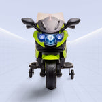 Future Rider 12V Kids Motorcycle – Experience the Road Like a Pro! (GREEN)