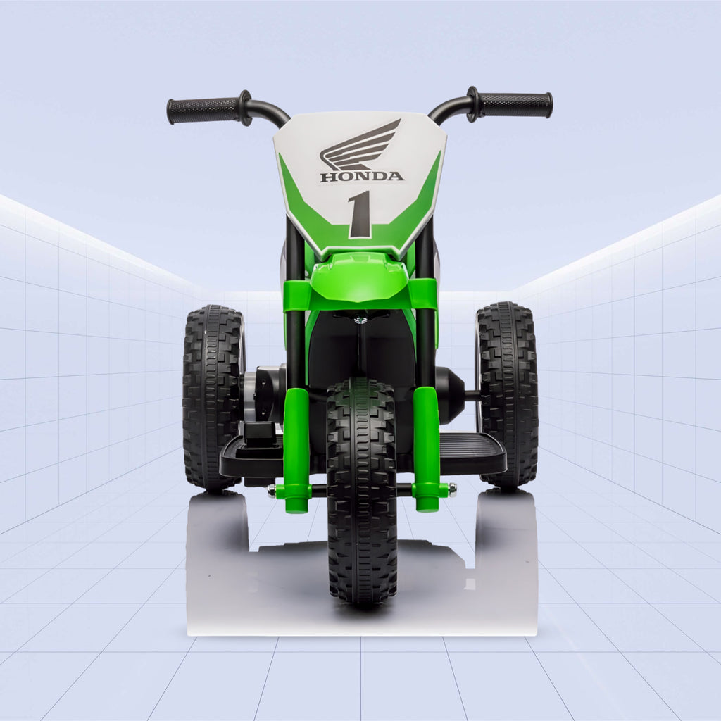 Licensed Honda CRF 450R Kids Three-Wheel Motorcycle Electric Ride-On (GREEN)