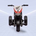 Licensed Honda CRF 450R Kids Three-Wheel Motorcycle Electric Ride-On (RED)