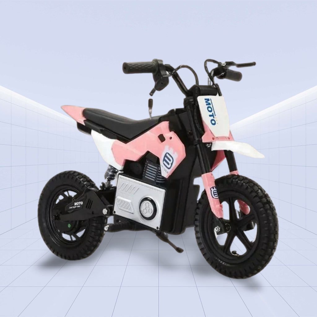 PowerRide Kids' Electric Motorcycle – The Ultimate Riding Experience! (PINK)
