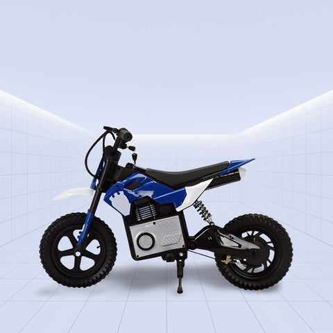 PowerRide Kids' Electric Motorcycle – The Ultimate Riding Experience! (BLUE)