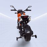 12V Young Rider’s Choice: High-Tech Electric Motorcycle for Fun & Safety (ORANGE)