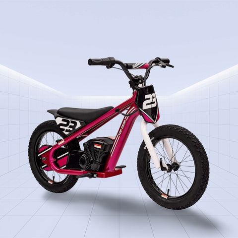 Off-Road Beast – 24V Electric Dirt Bike for Young Riders! (PINK)